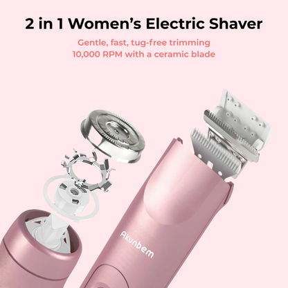 2 in 1 Women’s Electric Shaver