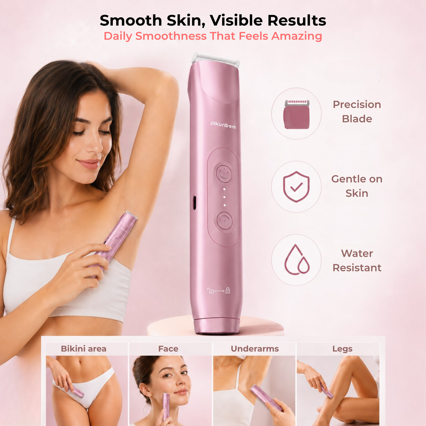 2 in 1 Women’s Electric Shaver